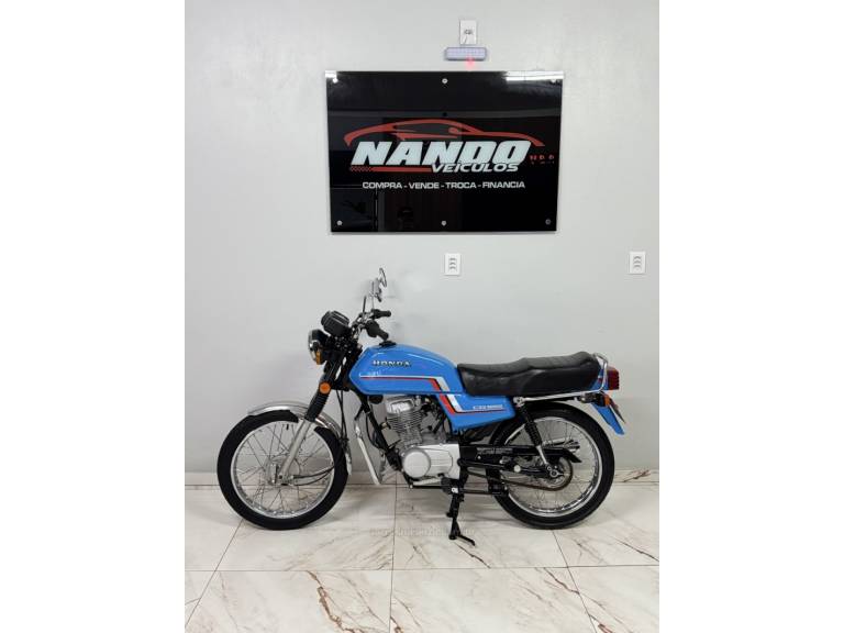 HONDA - CG 125 - 1983/1983 - Azul - R$ 12.990,00